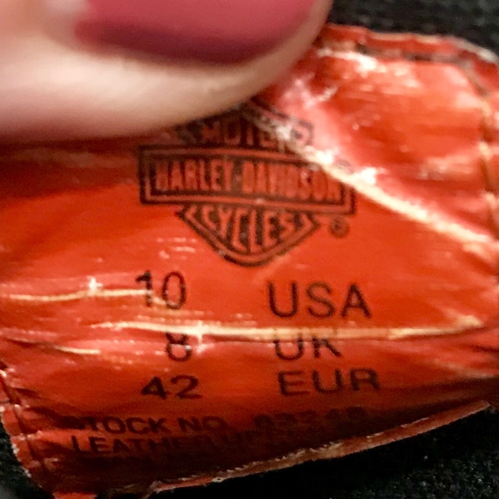 ☠️SOLD☠️Harley-Davidson 
Women’s Leather RidiBoot - Picture 5 of 7